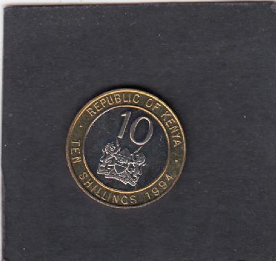 Beschrijving: 10 Shillings  MOI